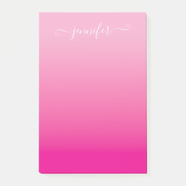 Post-it® Light and Hot Pink Ombre (Devant)