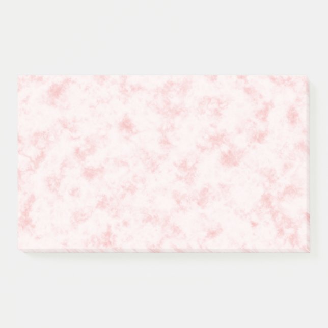 Post-it® Light Red Marble Post-It Notes (Devant)