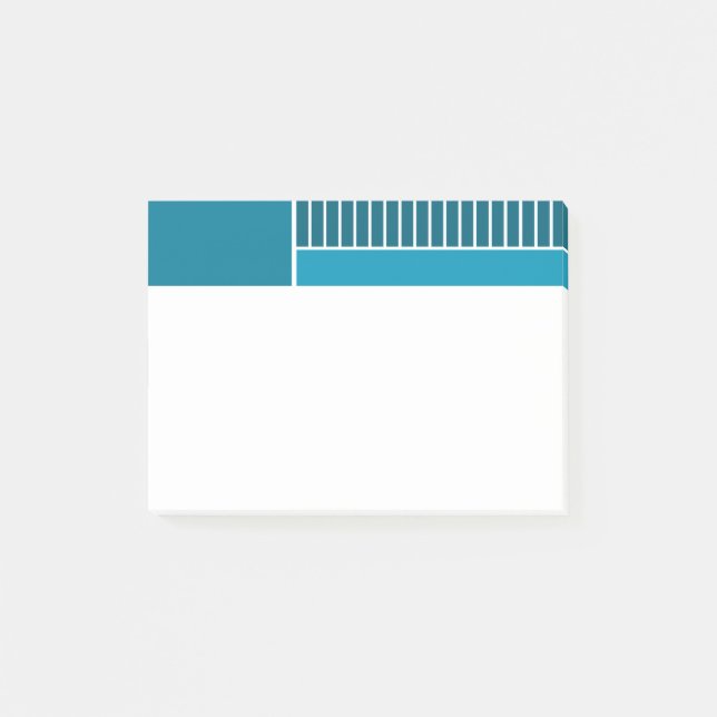 Post-it® Lignes Abstraites (Devant)