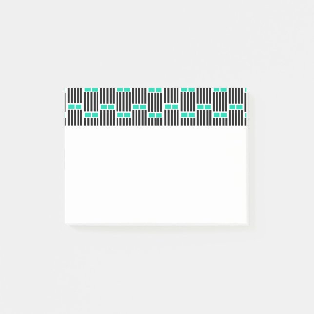 Post-it® Lignes et boîtes (Devant)