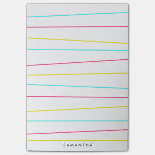 Post-it® Lignes farfelues audacieuses notes de post-it