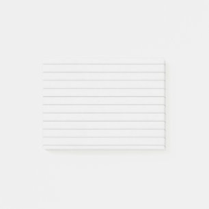 Post-it® Lignes grises