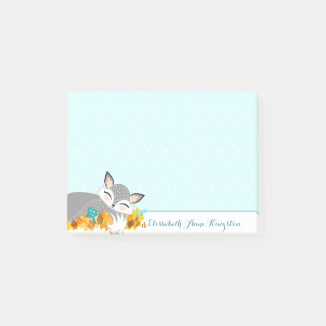 Post-it® Lil Foxie CUB - notes faites sur commande (Devant)