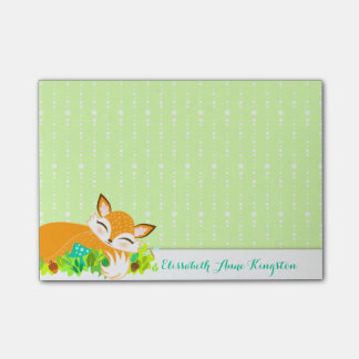 Post-it® Lil Foxie CUB - notes faites sur commande