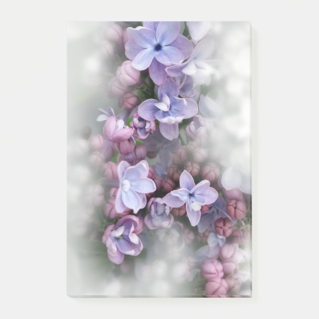 Post-it® Lilac fleurit (Devant)