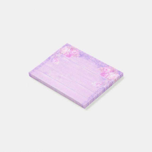 Post-it® Lilac Floral (Incliné)
