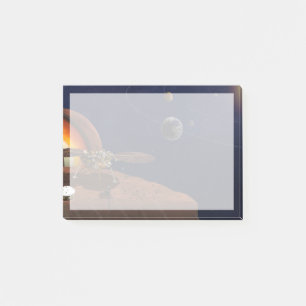 Post-it® L'interprétation de l'artiste de la Lander de visi