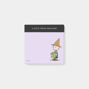 Post-it® Linus des Peanuts en sorcier pour Trick Or Treat