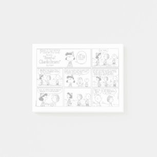 Post-it® Linus raconte Lucy Elle est Crabby