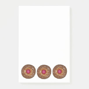 Post-it® Linzer Torte Cookie Noël Cookies Baker Food