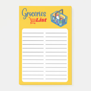 POST-IT® LISTE D'ALIMENTATION