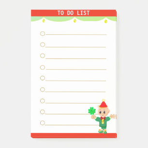 Post-it® Liste de choses à faire & Elfe mignon