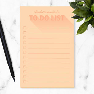 Post-it® Liste de choses à faire en typographie moderne ora