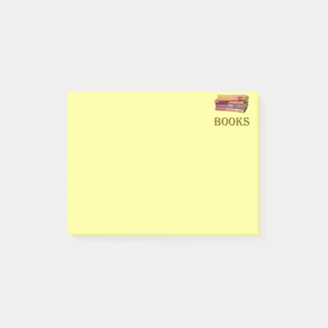 Post-it® Liste de livre (Devant)