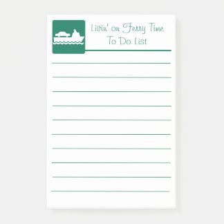 Post-it® Liste de rappels amusants à faire