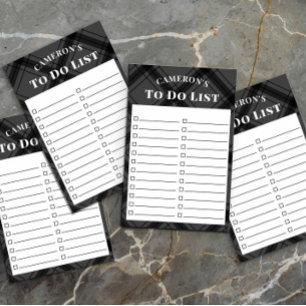 Post-it® Liste de tâches de Rustic Grey