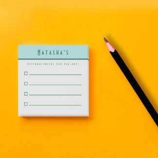 Post-it® Liste de tâches, Liste de vérification des confirm