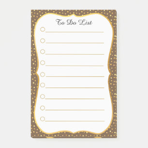 Post-it® Liste de tâches personnalisée élégante