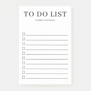 Post-it® Liste de tâches simples et élégantes