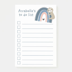 Post-it® Liste de vérification de la liste de tâches de l'a