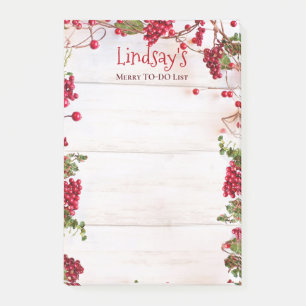 Post-it® Liste des activités des baies de fruits de vacance