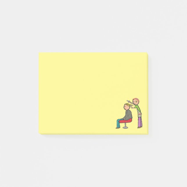 Post-it® Liste des cheveux (Devant)