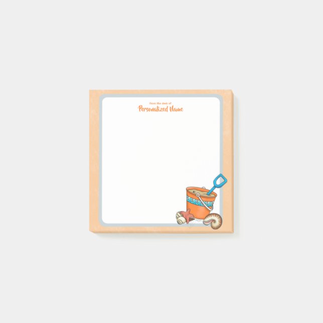 Post-it® Liste des regroupements d'été (Devant)