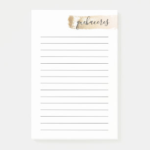 Post-it® Liste des tâches de la langue espagnole