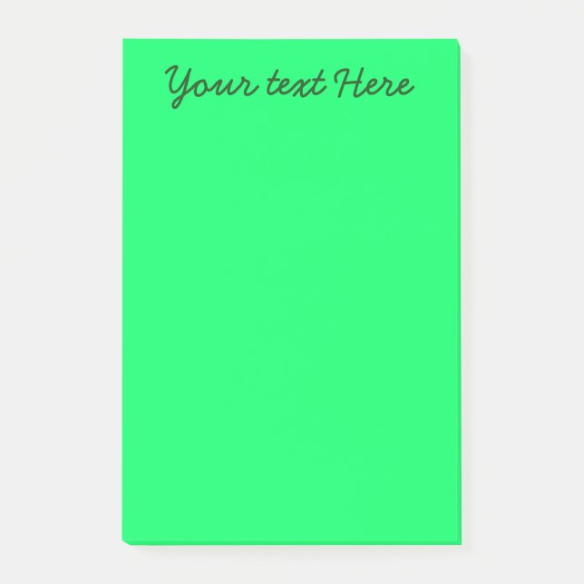 Post-it® Liste verte à faire (Devant)