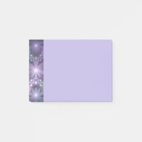 Lit de fleurs tendance brillant art fractal abstra