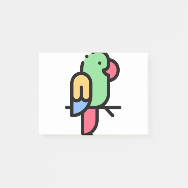 Post-it® Little Parrot (Devant)