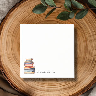 Post-it® Livre d'aquarelle personnalisé sur une pile