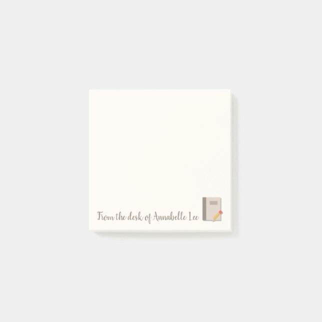 Post-it® Livre et crayon (Devant)