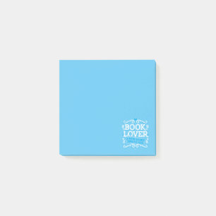 Post-it® Livre Lover Post It Notes / bleu