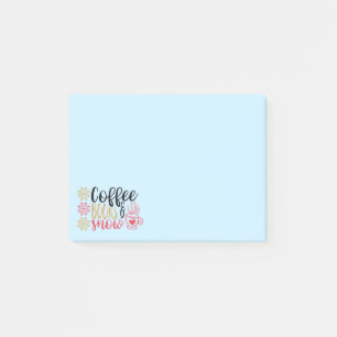 Post-it® Livres de café neige
