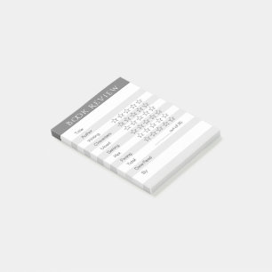 Post-it® Livres D'Examen De Taux De Suivi (Sm)