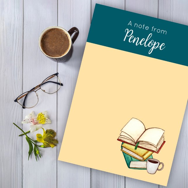 Post-it® Livres et café (Créateur téléchargé)