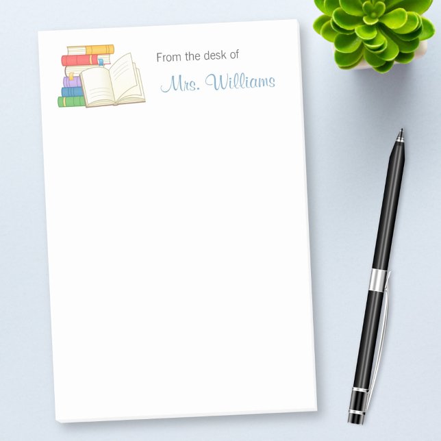 Post-it® Livres Stand Open Book School Enseignant (Créateur téléchargé)