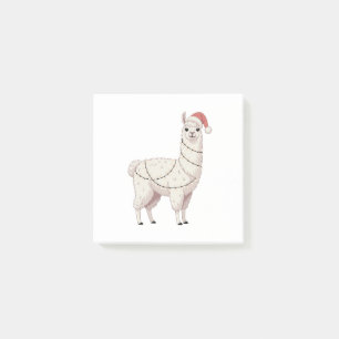 Post-it® Llama Lumières de Noël Animaux Robustes Amoureux A