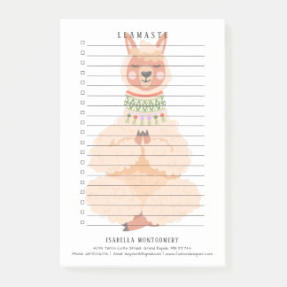 Post-it® Llamaste | Funny Llama Personnalisé