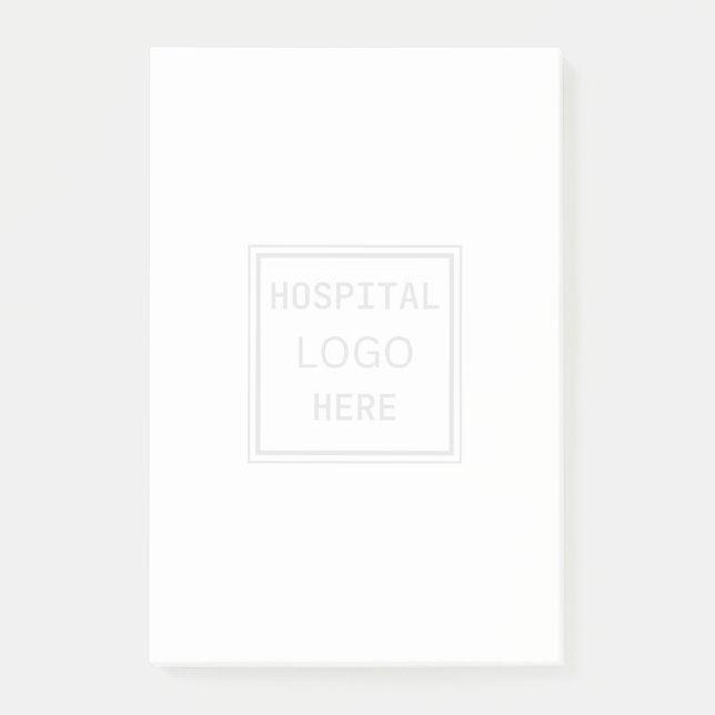 Post-it® Logo de l'hôpital médecin non (Devant)