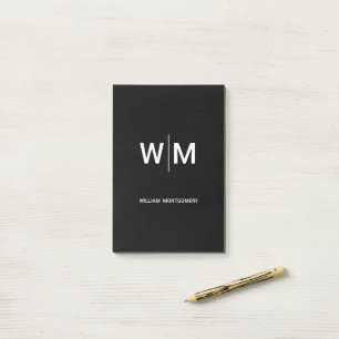 Post-it® Logo de marque noire   Entreprise