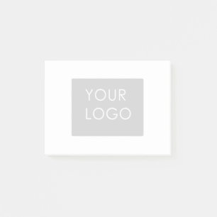 Post-it® Logo d'entreprise professionnelle moderne Blanc