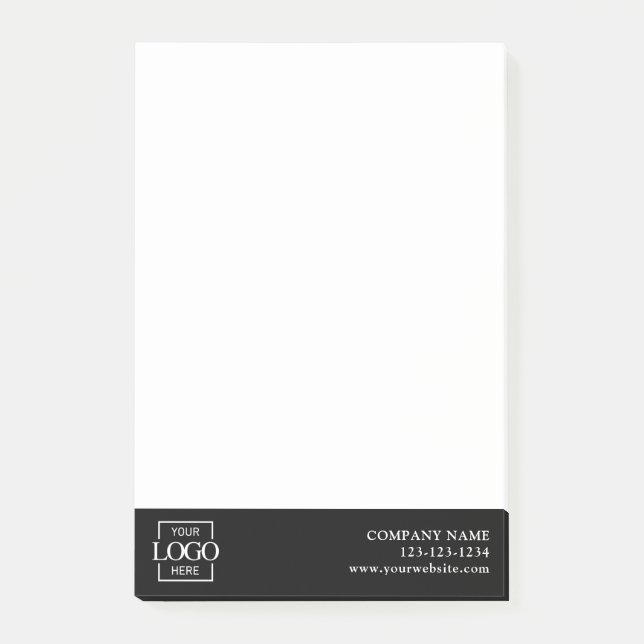 Post-it® Logo d'entreprise simple moderne professionnel  (Devant)