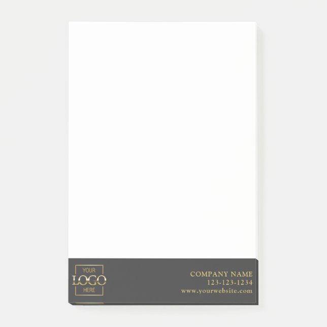 Post-it® Logo d'entreprise simple moderne professionnel  (Devant)
