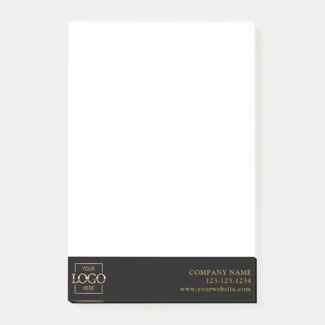 Post-it® Logo d'entreprise simple moderne professionnel  (Devant)