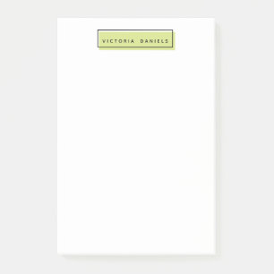 Post-it® Logo féminin   Vert   Professionnel personnalisé