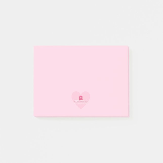 Post-it® Logo Liviys Cares (Devant)