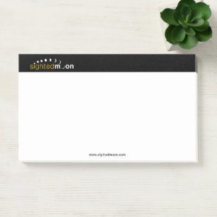 Post-it® Logo Lune Vue 10X6