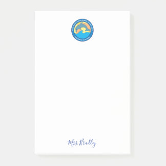 Post-it® Logo personnalisé de l'école primaire Point Fermin